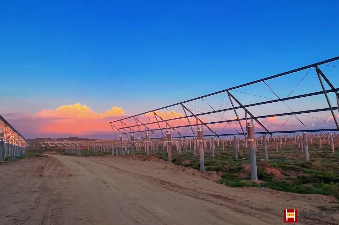 6163银河中标光伏项目，助力清洁能源基地建设